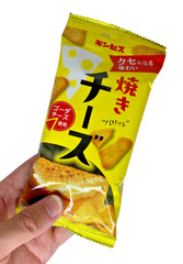 Japan Biscuit Cracker Ginbis Yaki Cheese 38g × 10 bags