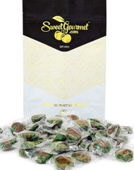SweetGourmet Chocolate Starlight Mint | Bulk Wrapped Hard Candy | 1 Pound