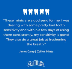 Zellie’s | 100% Xylitol Sugar Free Cool Mint Breath Mints | Non-GMO, (540 Count)