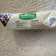 Girl Scouts Adventurefuls Brownie Caramel Sea Salt Cookies Packet 6.5 oz (184g)