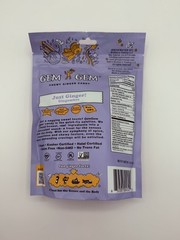 Gem Gem Ginger Candy 8.0oz (226.8g) Just Ginger! Vegan Gluten-free Non-GMO