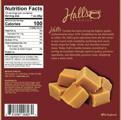 Hall’s Penuche Fudge, 1 Pound