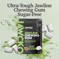 Watermelon Jawline Chewing Gum | 40 Pieces | Sculpt Tone Jaw