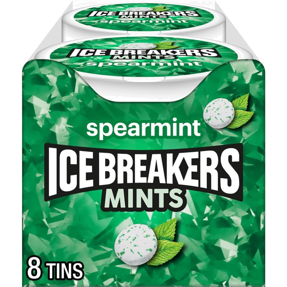 Spearmint Sugar Free Mints Tins, 1.5 oz 8 Count