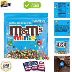 MINIS Milk Chocolate Candy Assortment, Family Size, 16.9 oz Resealable Bulk C…
