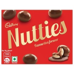 Cadbury Nutties Chocolate 30 gm Pack of 3 Free Ship