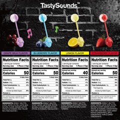 AMOS Music Lollipop Candy Suckers – TastySounds Pack of 1, Hip Hop(1-Pack)
