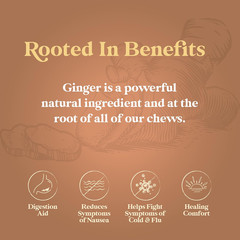 Ginger Chews, Original, 5 Ounce (Pack of 1)