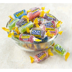 Jolly Rancher Assorted Fruit Flavors, Bulk Original Twists Hard Candy (2 Pounds)