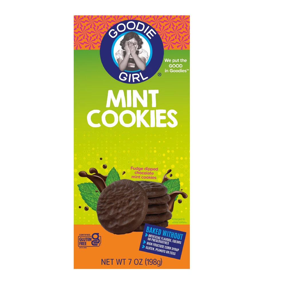 Mint Cookies – Gluten-Free, Peanut-Free, No High Fructose Corn Syrup, 7 Oz