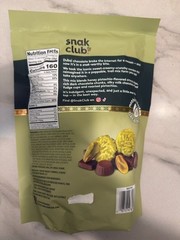 Snak Club Dubai Style Chocolate Mix Trail 16 Oz Green New Pistachios Dark