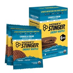 Organic Gluten-Free Energy Waffle Snack Cookies & Cream Flavor 6 Pack 1.06oz