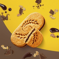belVita Blueberry Breakfast Biscuits, Value Pack, 12 Packs (4 Biscuits Per Pack)
