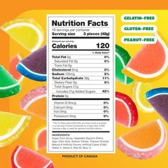 Fruit Slices – 2 Pound Bulk Pack – 60 Count – Jelly Candy – Assorted Flavors