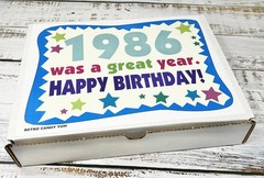 RETRO CANDY YUM ~ 1986 40th Birthday Gift Box of Nostalgic Retro Candy Assort…