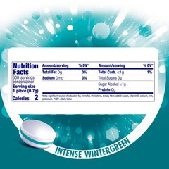 Mentos Clean Breath Hard Mints Wintergreen 150 Pieces 4 Pack Breath Freshening