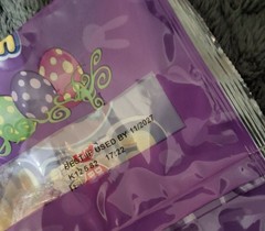 Dubble Bubble Egg Hunt Fun Speckled Bubble Gum Eggs Assorted Flavor 12oz Bag