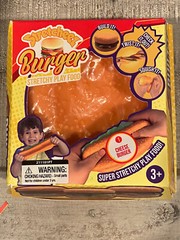 Stretcheez Burger, A Sticky, Stretchy Burger Themed Toy / You Choose