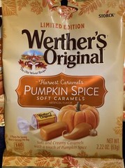 3 Bags Werther’s Original 2.22 oz. Harvest PUMPKIN SPICE Soft Caramels BB 4/25