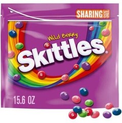 Skittles Wild Berry Chewy Candy, Sharing Size – 15.6 Oz Bag