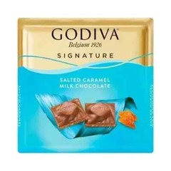 Godiva Signature Salted Caramel Milk Chocolate 60g FREE SHIPPING WORLD WIDE