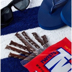 TWIZZLERS Twists, Chocolate Flavor (12-Ounce Bag) 12 Ounce (Pack of 1), brown