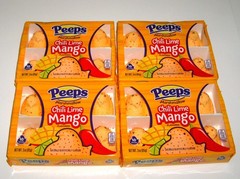NEW Lot 4 10 Packs Marshmallow Peeps Chili Lime Mango Flavor Flavor Exp 9/2026