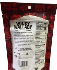 Wiley Wallaby, Hot Cinnamon Licorice Candy, Vegan, Fat Free, No High Fructose…
