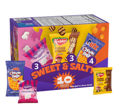 Keebler Sweet & Salty Variety Pack, 10-Count Box, Mother’s Circus, Keebler Fudge