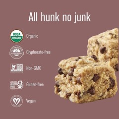 Heavenly Hunks Vegan Cookies 22 Ounce Gluten Free Oatmeal Dark Chocolate Snacks