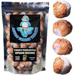 Freeze Dried Candy- Pineapple Tajin Space Rocks- 3oz Bag Variety Crunchy Candy