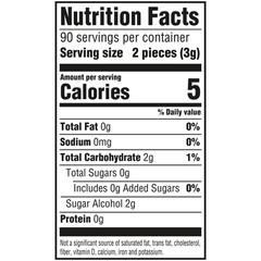 2 pack Orbit Bubblemint Sugar Free Chewing Gum, Value Pack – 180 Ct each bag