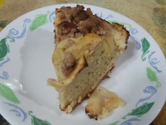 8-inch Apple Yogurt Cake with Streusel Topping*Moist & Fluffy*Birthday Cake