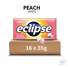 Bundle of 16 Pack Eclipse Sugarfree Mints Assorted Candy Tins Fresh Breath 35g
