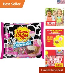 Delightful 40 Count Cremosa Lollipop Assortment – Perfect for Parties & Events