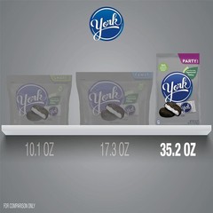 YORK Dark Chocolate Peppermint Patties, Candy Party Pack, 35.2 Oz