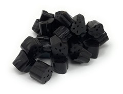 Black Licorice Bites 40 OZ Bulk Bag – Soft Chewy Snack for Licorice Lovers