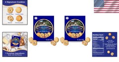 Delicious Danish Butter Cookies – 2 Pack, Perfect for Gifting and Any Occasion