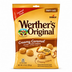 Werther’s Original Creamy Caramel Filled Candy, 27 oz