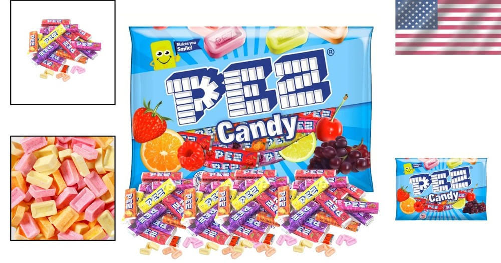PEZ Candy Refill Rolls, 11 oz Variety Bag (approx 35 Full Rolls in each bag)