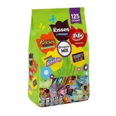 Hershey Chocolate EASTER Assortment, Flavored Candy 125 Pcs
