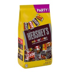 Hershey’s Miniatures Assorted Chocolate, Party Pack, 35.9 Oz