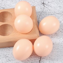 Egg Shaped Imitation Eggs Khaki For Painters Graffiti 30Pack 1.8×2.2×1.8in