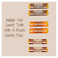 Reed’S Candy Rolls | Pack of Two Butterscotch + Two Cinnamon + Two Root Beer Rol