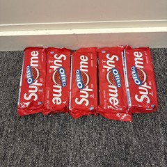 Supreme Oreo Cookies Red SS20 5 Packs of 3 Cookies – NOT FOR CONSUMPTION – NEW