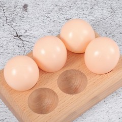 Egg Shaped Imitation Eggs Khaki For Painters Graffiti 30Pack 1.8×2.2×1.8in