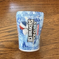 Ice Breakers Ice Cube Snow Cone 40-Piece Bottle New