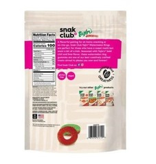 2-PK Snak Club Tajin Watermelon Rings Chili & Lime Gummy Snack, Jumbo pack 24 oz