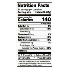 2 PACK – Nonni’s Salted Caramel Biscotti 24 Ct – Total 48 Ct – FREE SHIPPING