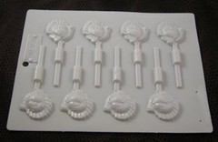 HARD CANDY SMALL TURKEY SUCKER MOLD= HS-3220